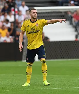 Calum Chambers in Action: Arsenal's Defender Shines in Pre-Season Friendly Against Angers, France 2019