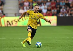 Calum Chambers in Action: Arsenal's Pre-Season Clash against Angers, 2019