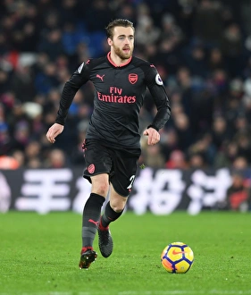 Crystal Palace V Arsenal 2017-18 Prints: Calum Chambers in Action: Crystal Palace vs. Arsenal, Premier League 2017-18