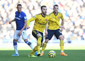 Calum Chambers in Action: Everton vs Arsenal, Premier League 2019-20