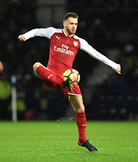 West Bromwich Albion V Arsenal 2017-18 Prints: Calum Chambers in Action: West Bromwich Albion vs. Arsenal, Premier League (2017-18)