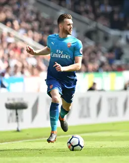 Calum Chambers (Arsenal). Newcastle United 2: 1 Arsenal. Premier League. St. Jamess Park