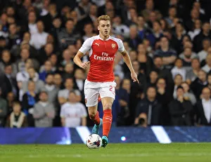 Calum Chambers (Arsenal). Tottenham Hotspur 1: 2 Arsenal. Capital One Cup. 3rd Round