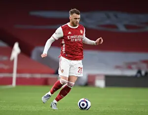 Calum Chambers Determination at Empty Emirates: Arsenal vs Everton (April 2021)
