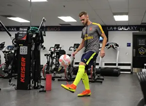 Calum Chambers Gears Up: Arsenal's Readiness Drill Ahead of CD Guadalajara Clash