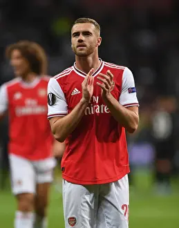 Eintracht Frankfurt V Arsenal 2019-20 Prints: Calum Chambers: Post-Match Thoughts at Eintracht Frankfurt, Europa League 2019-20