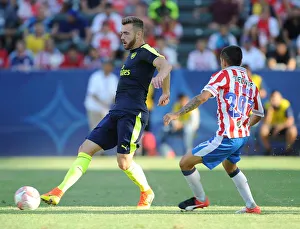 Arsenal V Chivas 2016-17 Prints: Calum Chambers Surges Forward: Arsenal vs Chivas, 2016 Pre-Season Clash