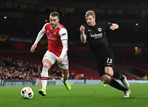 Arsenal V Eintracht Frankfurt 2019-20 Prints: Calum Chambers vs Martin Hinteregger: A Battle in the Europa League
