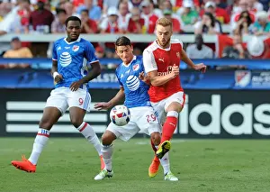 MLS All-Stars V Arsenal 2016-17 Prints: Calum Chambers vs Mauro Diaz: Clash at the 2016 MLS All-Star Game