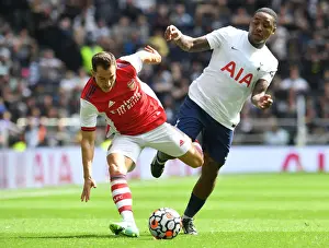 Tottenham Hotspur V Arsenal - The Mind Series 2021-22 Prints: Capital Rivalry: Tottenham vs. Arsenal in the 2021-22 Mind Series