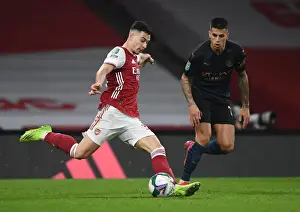 Arsenal V Manchester City - Carabao Cup 2020-21 Prints: Carabao Cup Showdown: Arsenal vs Manchester City at Emirates Stadium