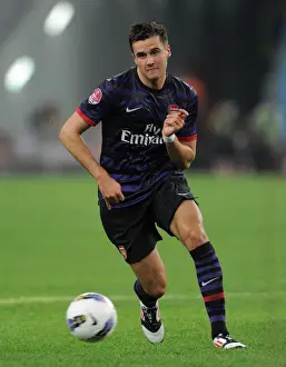 Malaysia XI V Arsenal 2012-13 Prints: Carl Jenkinson in Action: Arsenal vs Malaysia XI (2012-13)