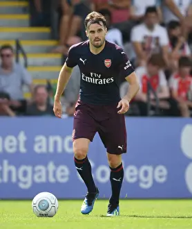 Borehamwood V Arsenal 2018-19 Prints: Carl Jenkinson in Action: Arsenal's Pre-Season Clash against Borehamwood (2018)