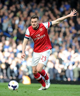 Chelsea V Arsenal 2013-14 Prints: Carl Jenkinson in Action: Chelsea vs. Arsenal, Premier League 2013-14