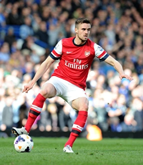 Chelsea V Arsenal 2013-14 Prints: Carl Jenkinson in Action: Chelsea vs Arsenal, Premier League 2013-14