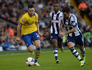 Carl Jenkinson (Arsenal) Liam Ridgewell (WBA). West Bromwich Albion 1:1 Arsenal Carl Jenkinson (Arsenal) Liam Ridgewell (WBA). West Bromwich Albion 1:1 Arsenal