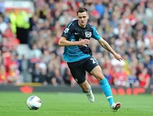 Carl Jenkinson: Arsenal at Old Trafford Against Manchester United (2011-12)