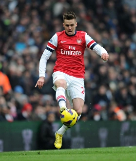 Arsenal V Aston Villa - 2012-13 Prints: Carl Jenkinson: Arsenal vs. Aston Villa, Premier League 2012-13