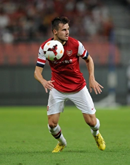 Nagoya Grampus V Arsenal 2013-14 Prints: Carl Jenkinson at Nagoya Grampus vs Arsenal, 2013
