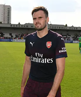 Borehamwood V Arsenal 2018-19 Prints: Carl Jenkinson Post-Match at Borehamwood: Arsenal's Pre-Season Friendly