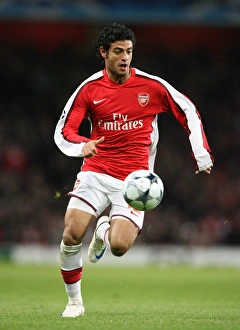 Arsenal V Dynamo Kyiv 2008-9 Prints: Carlo Vela Scores the Winner for Arsenal against Dynamo Kyiv, UEFA Champions League, 2008