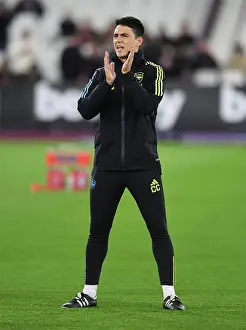 Carlos Cuesta Leads Arsenal in Carabao Cup Battle against West Ham United