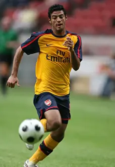 Arsenal V Seville Prints: Carlos Vela in Action for Arsenal against Seville at the Amsterdam Tournament, 2008