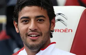 Carlos Vela (Arsenal). Arsenal 2: 1 Birmingham City. Barclays Premier League