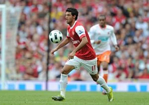 Images Dated 21st August 2010: Carlos Vela (Arsenal). Arsenal 6: 0 Blackpool, Barclays Premier League, Emirates Stadium