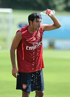 Images Dated 22nd July 2010: Carlos Vela (Arsenal). Arsenal Training Camp, Bad Waltersdorf, Austria, 22 / 7 / 2010