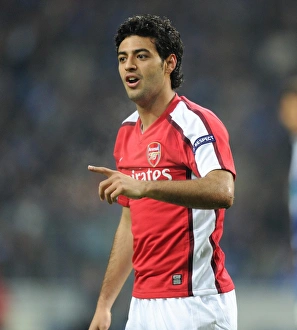 FC Porto v Arsenal 2009-10 Collection: Carlos Vela (Arsenal). FC Porto 2: 1 Arsenal, UEFA Champions League, First Knock-out Round