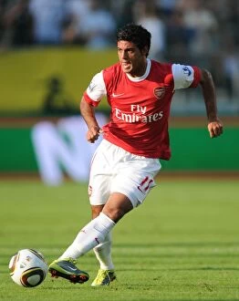 Images Dated 7th August 2010: Carlos Vela (Arsenal). Legia Warsaw 5: 6 Arsenal, Wojska Polskiego, Warsaw