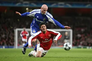 Carlos Vela (Arsenal) Malkhaz Asatini (Dynamo Kyiv)