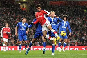 Carlos Vela (Arsenal) Phil Neville (Everton). Arsenal 2:2 Everton, Barclays Premier League Carlos Vela (Arsenal) Phil Neville (Everton). Arsenal 2:2 Everton, Barclays Premier League