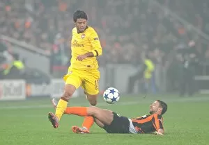 Carlos Vela (Arsenal) Razvan Rat (Shakhtar). Shakhtar Donetsk 2: 1 Arsenal