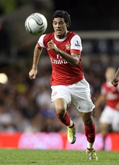 Images Dated 21st September 2010: Carlos Vela (Arsenal). Tottenham Hotspur 1: 4 Arsenal (aet). Carling Cup 3rd Round