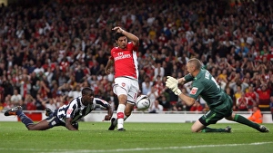 Vela Carlos Prints: Carlos Vela scores Arsenals 2nd goal past Dean Kiely
