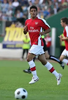 Szombathely V Arsenal 2008-09 Prints: Carlos Vela: The Szombathely Rival - Arsenal's 2008-09 Showdown