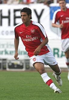 Images Dated 24th July 2008: Carlos Vela: Szombathely's Rival Who Scored for Arsenal