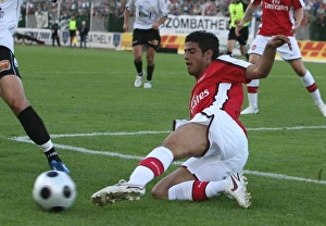 Szombathely V Arsenal 2008-09 Prints: Carlos Vela's Battle: Szombathely vs. Arsenal, 2008 - The Draw