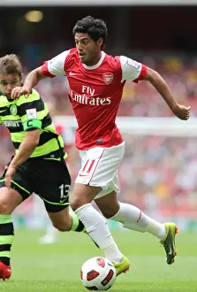 Arsenal V Celtic 2010-11 Prints: Carlos Vela's Brace: Arsenal's 3-2 Emirates Cup Victory over Celtic (2010)