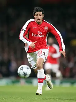 Arsenal V Dynamo Kyiv 2008-9 Prints: Carlos Vela's Goal: Arsenal's 1-0 Win Over Dynamo Kiev in UEFA Champions League Group G