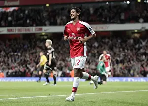 Carlos Vela's Triumph: Arsenal's Historic 6-0 Carling Cup Win over Sheffield United - Vela's First Goal