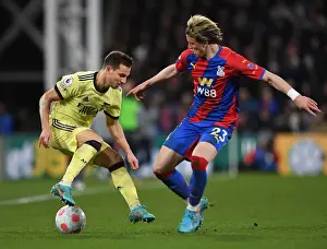 Cedric Soares Faces Off Against Conor Gallagher in Intense Crystal Palace vs. Arsenal Clash