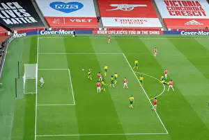 Cedric Soares Scores Arsenal's Fourth Goal: Arsenal 4-0 Norwich City (July 2020)
