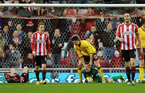 Celebration at the Final Whistle: Wojciech Szczesny and Olivier Giroud of Arsenal
