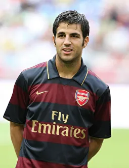 アーセナル FABREGAS 4 Arsenal London 2008 Home Football Shirt Nike Soccer Jersey