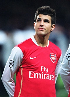 Cesc Fabregas in Action for Arsenal against CSKA Moscow, UEFA Champions League, Group G, Emirates Stadium, London, 1/11/06