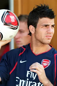 Cesc Fabregas in Action for Arsenal: Pre-Season Friendly at Schwadorf, Austria (July 2006)