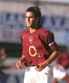 Cesc Fabregas in Action: Arsenal vs. Beveren, 2005 - Pre-Season Friendly